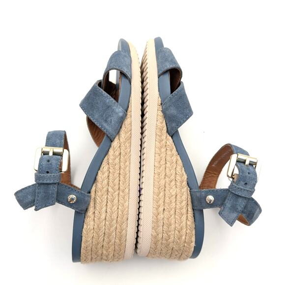 Geox D Ischia Corda C Women's Wedge Sandals Open Toe Avio Size US6.5 EU36.5 - Picture 6 of 11